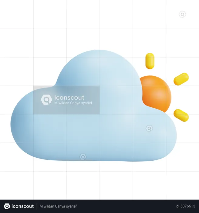 Weather  3D Icon