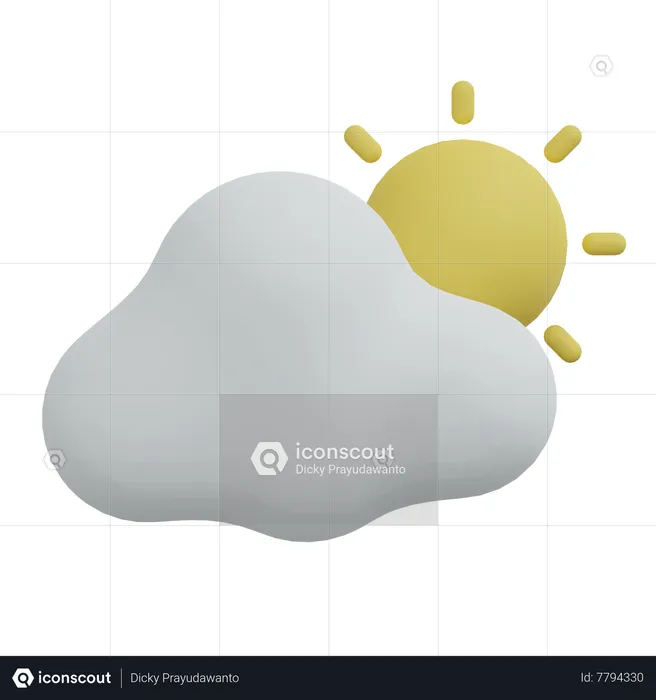 Weather  3D Icon