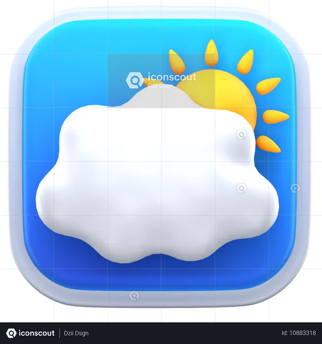 Weather  3D Icon