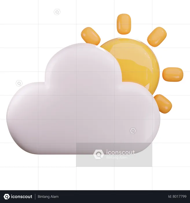 Weather  3D Icon