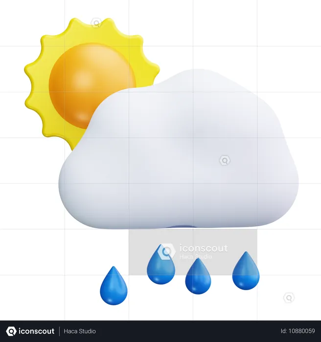 Weather  3D Icon