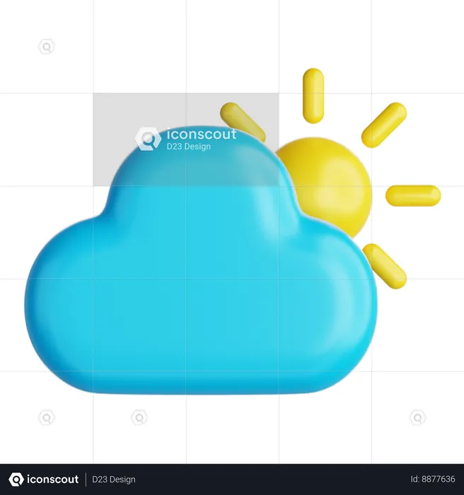 Weather  3D Icon