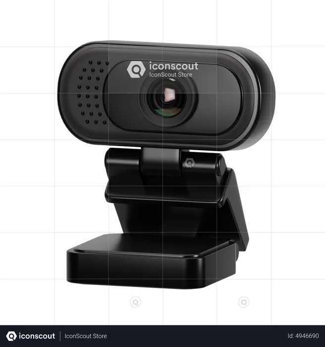 Web Camera  3D Icon