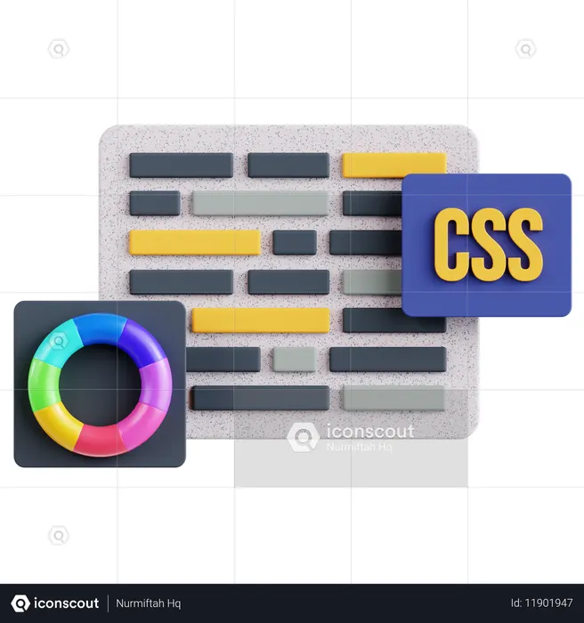 웹코딩  3D Icon