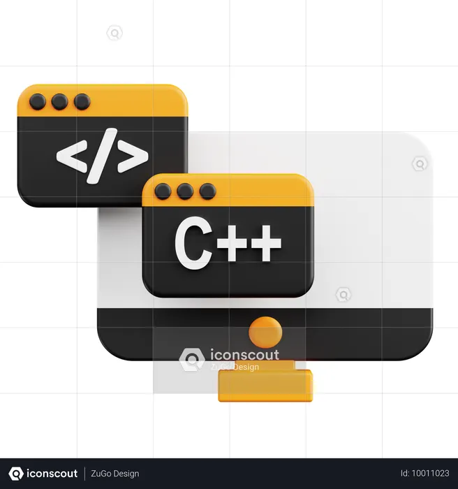 Web Design  3D Icon