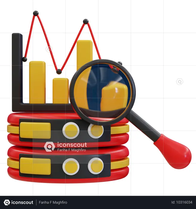Web Developer Data Analysis Tools  3D Icon