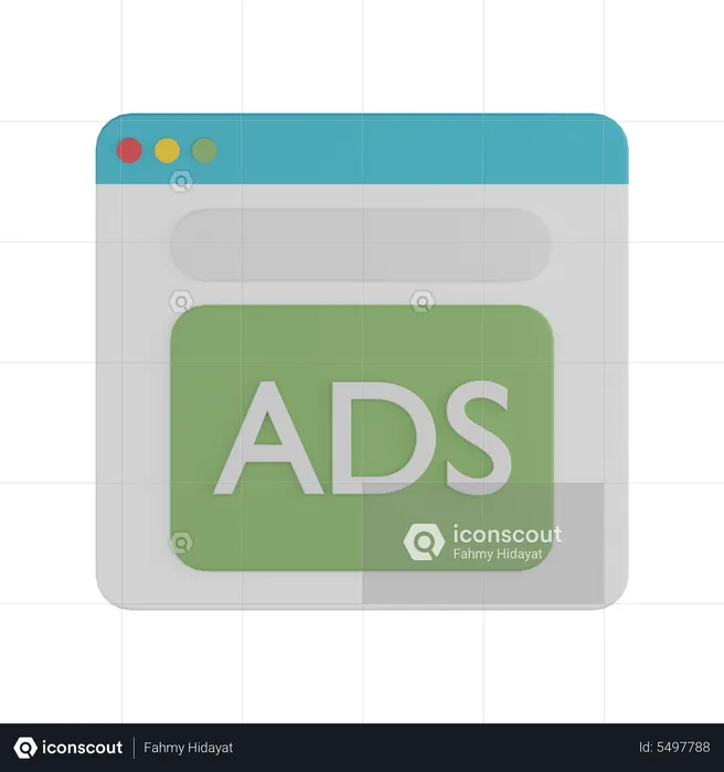 Web-Marketing  3D-Symbol