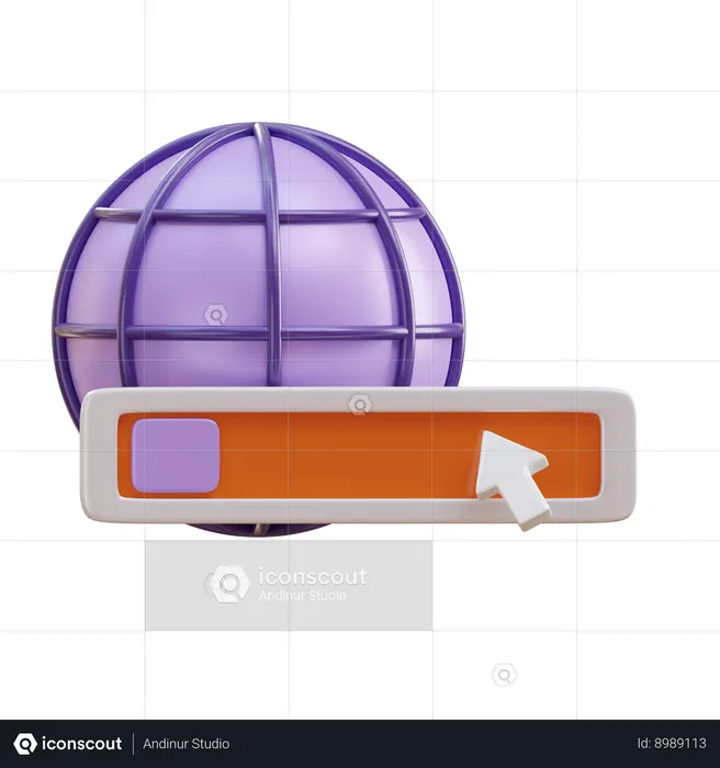Web Page  3D Icon