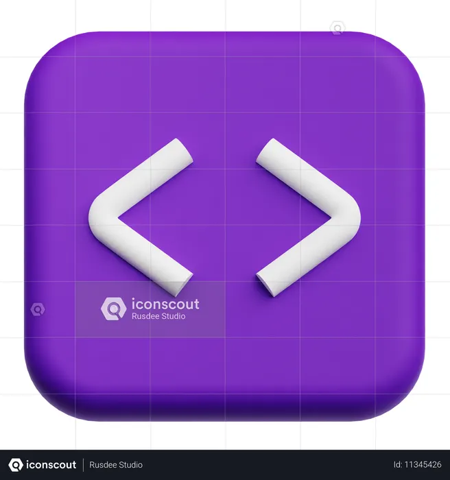 Web programming  3D Icon