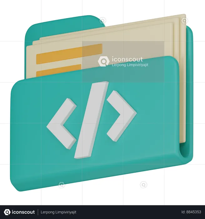 Web Programming  3D Icon