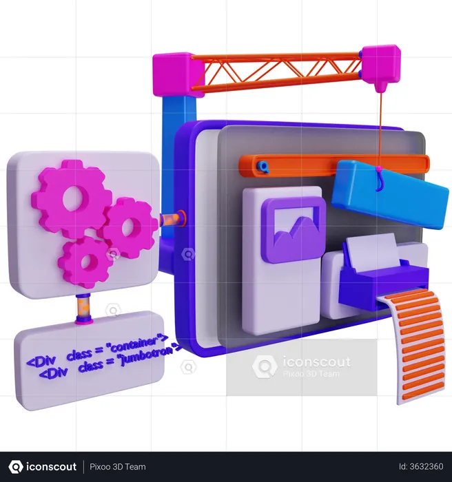 Web Programming  3D Illustration