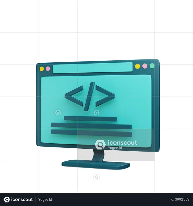 Web Programming  3D Illustration