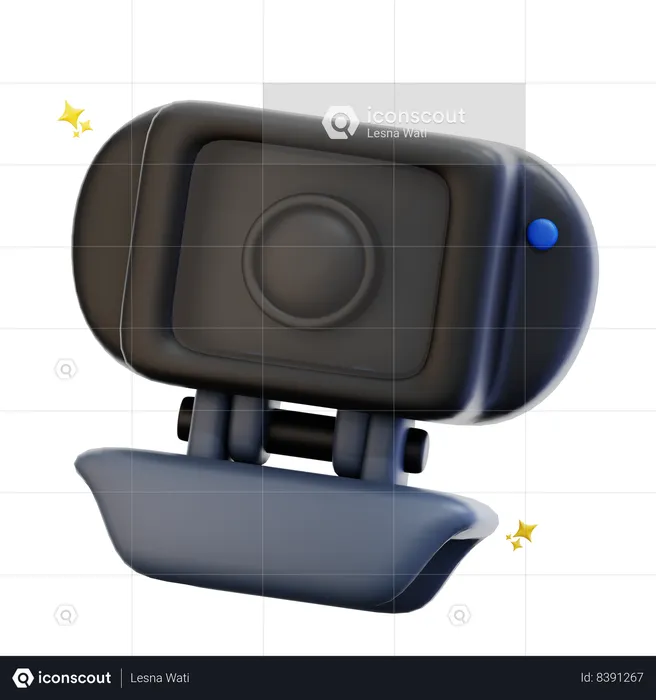 Webcam  3D Icon