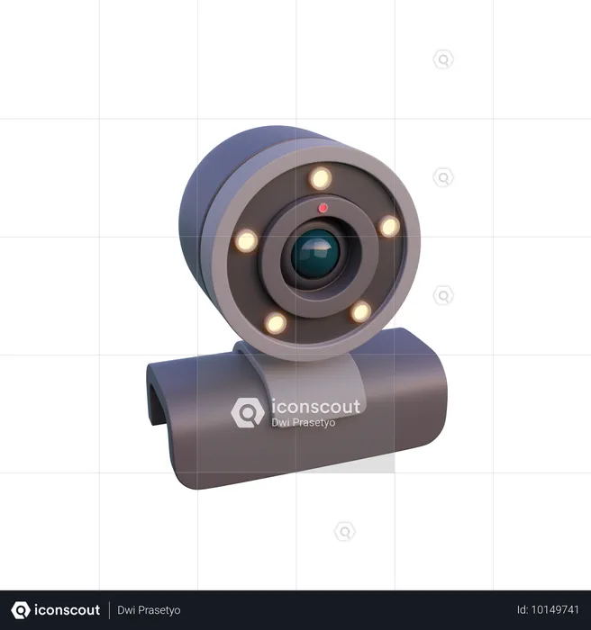 Webcam  3D Icon