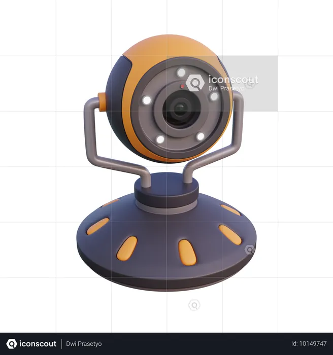 Webcam  3D Icon