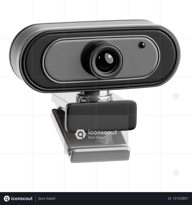 Webcam  3D Icon