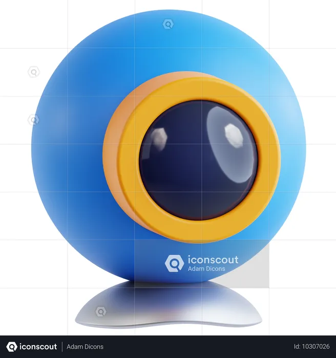 Webcam  3D Icon