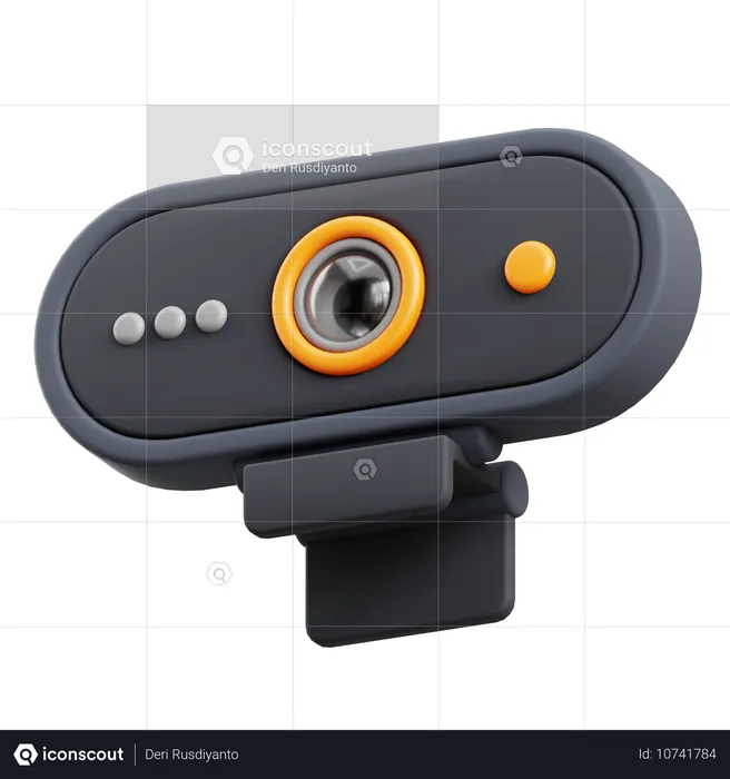 Webcam  3D Icon