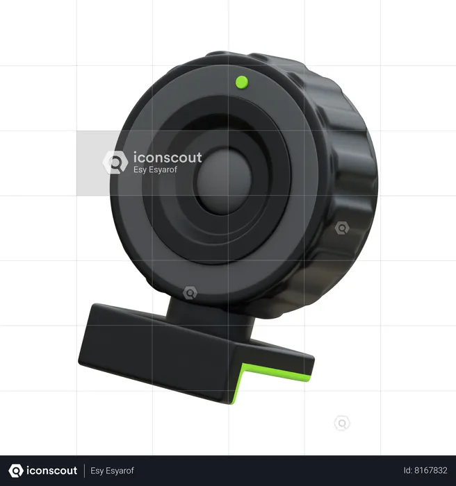 Webcam  3D Icon