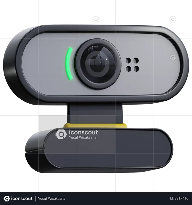 Webcam  3D Icon