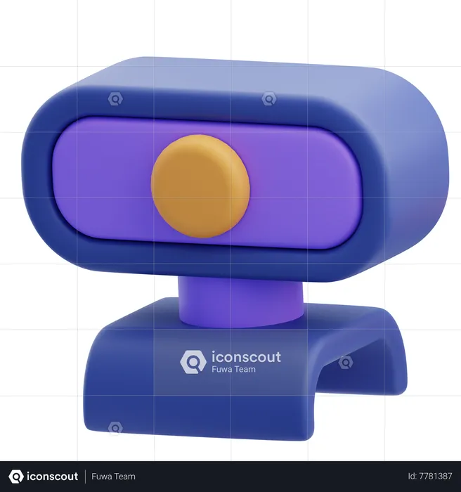 Webcam  3D Icon