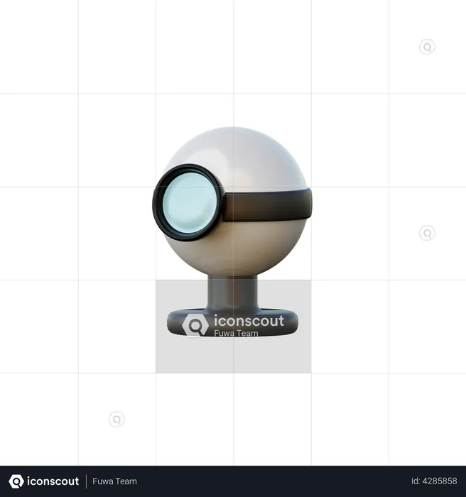 Webcam  3D Illustration