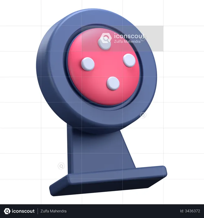 Webcam  3D Illustration