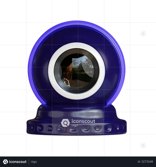 Webcam  3D Illustration