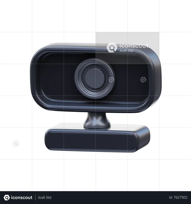 Webcam  3D Icon