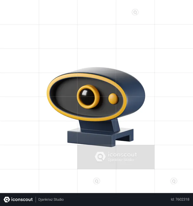 Webcam  3D Icon