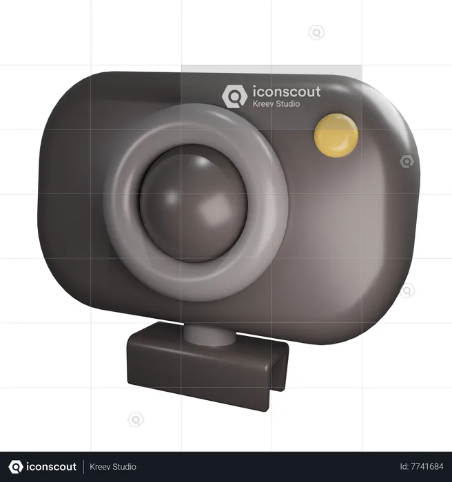 Webcam  3D Icon