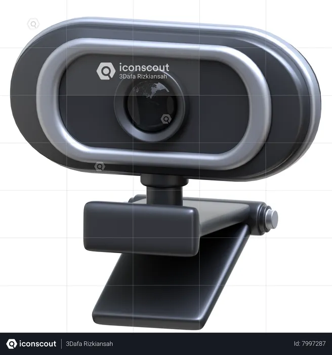 Webcam  3D Icon