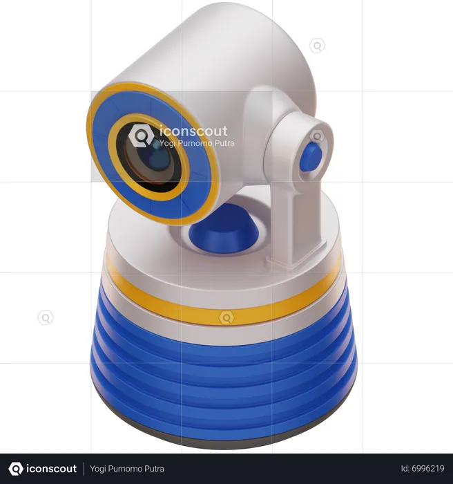 Webcam cctv  3D Icon