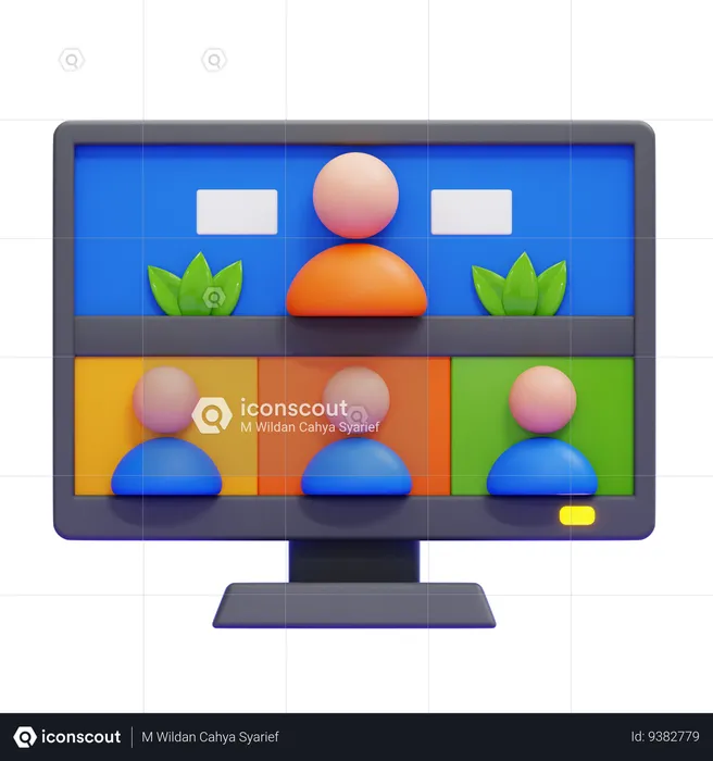 WEBINAR  3D Icon