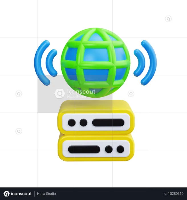 Webserver  3D Icon