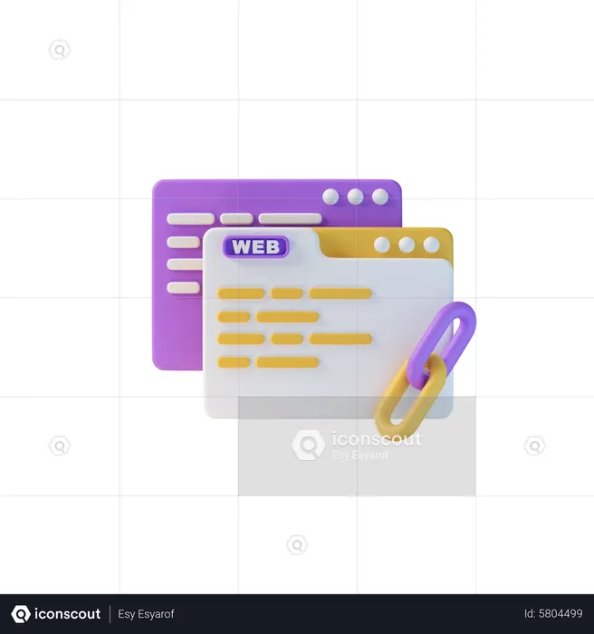 Website Link  3D Icon