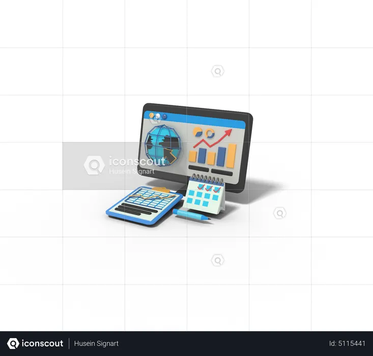 Website SEO  3D Icon