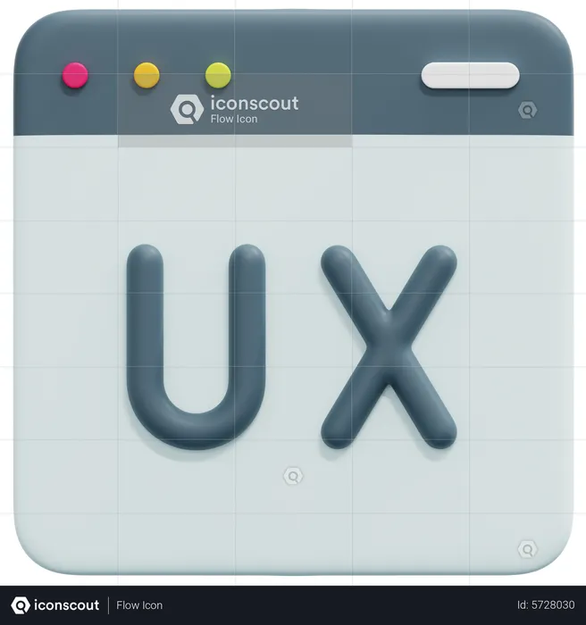 Website Ux  3D Icon