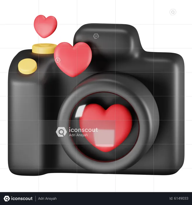 Wedding Camera  3D Icon
