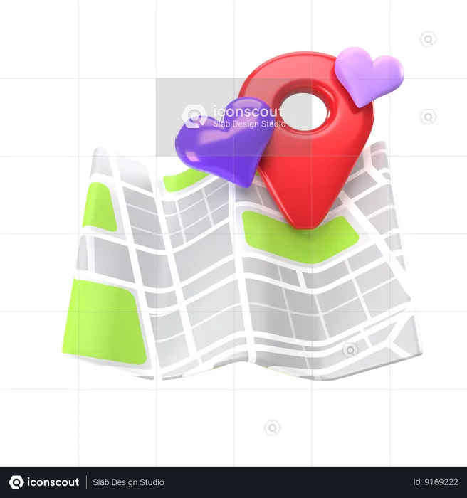 Wedding Location  3D Icon