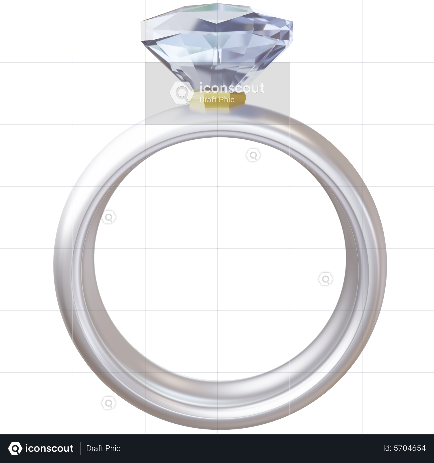 Free: Wedding Rings Emoji Beautiful Diamond Ring Emoji - Diamond Ring Emoji  Png - nohat.cc