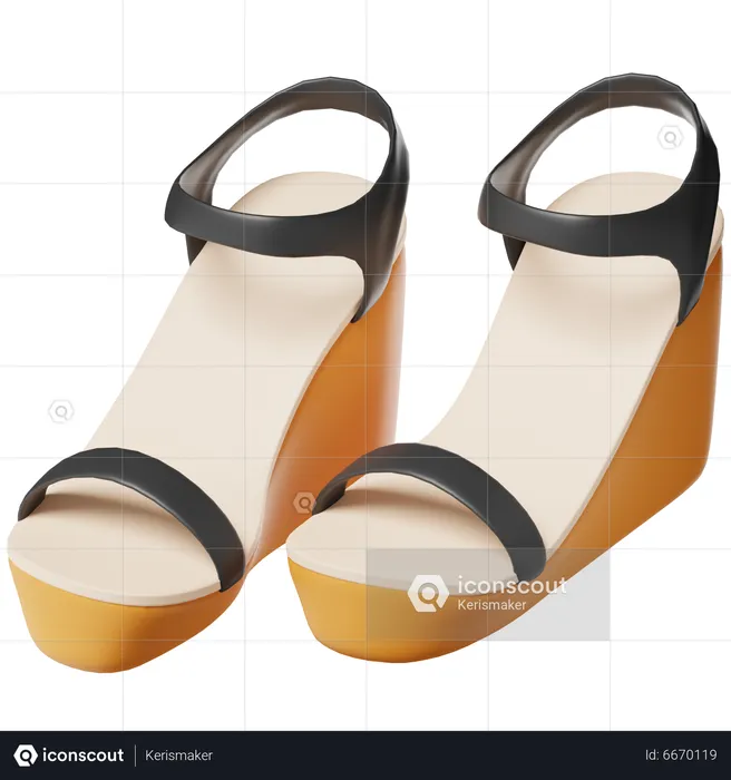 Wedges  3D Icon