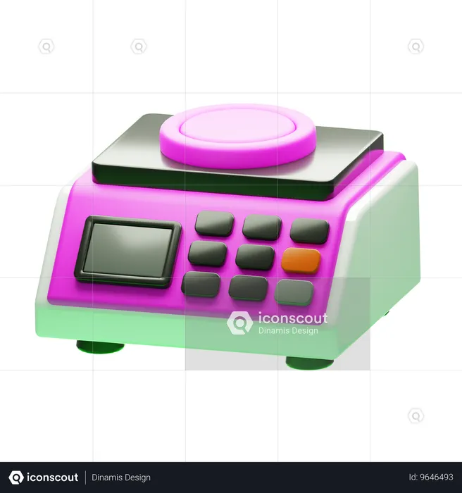 WEIGHING MACHINE  3D Icon
