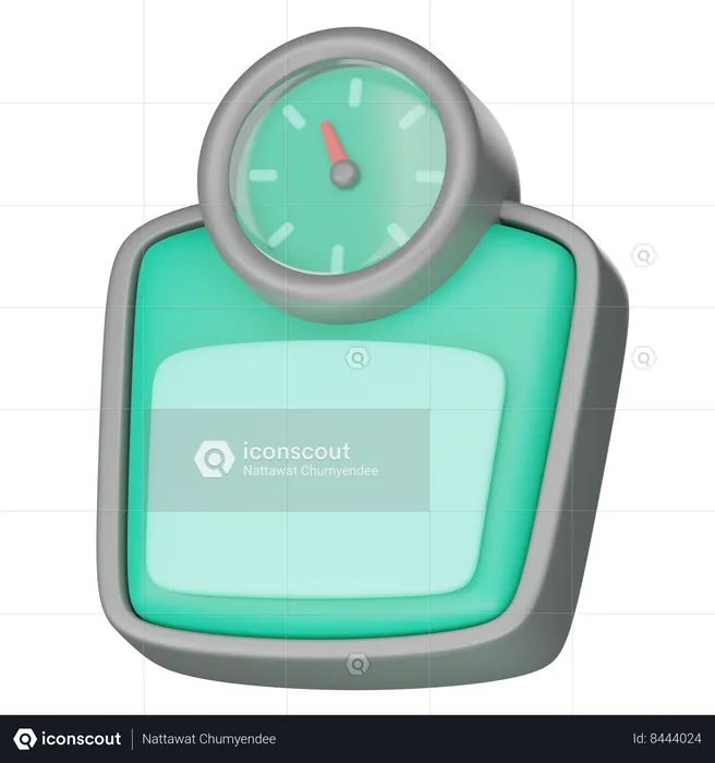 Weighing Scale  3D Icon