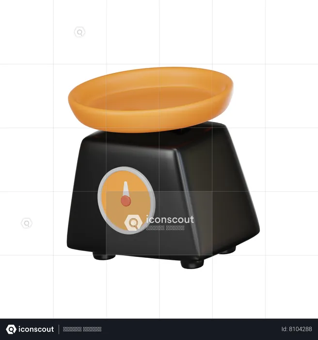 Weighing Scale  3D Icon