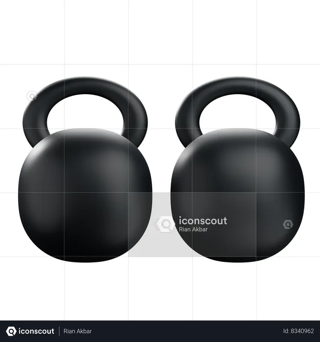 Weight  3D Icon