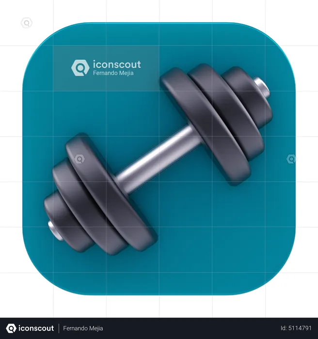 Weight App  3D Icon