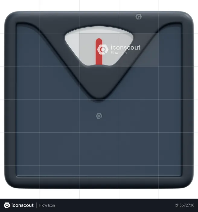 Weight Machine  3D Icon