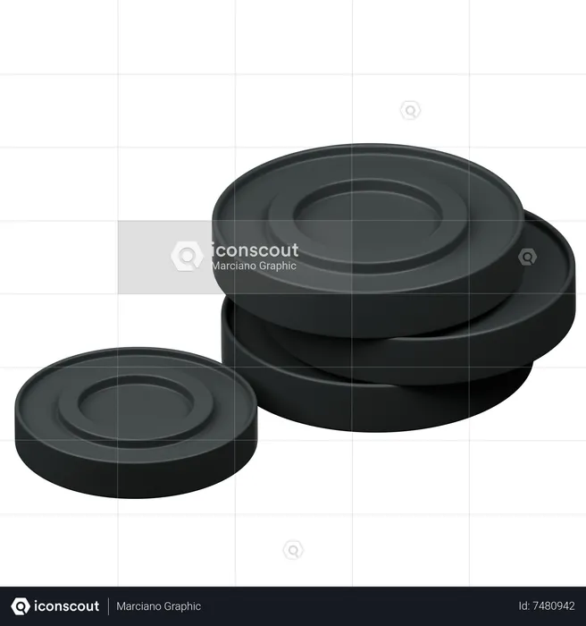 Weight Plate  3D Icon