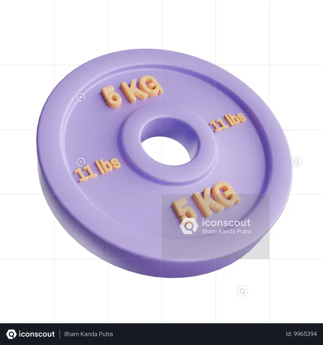 WEIGHT PLATE  3D Icon